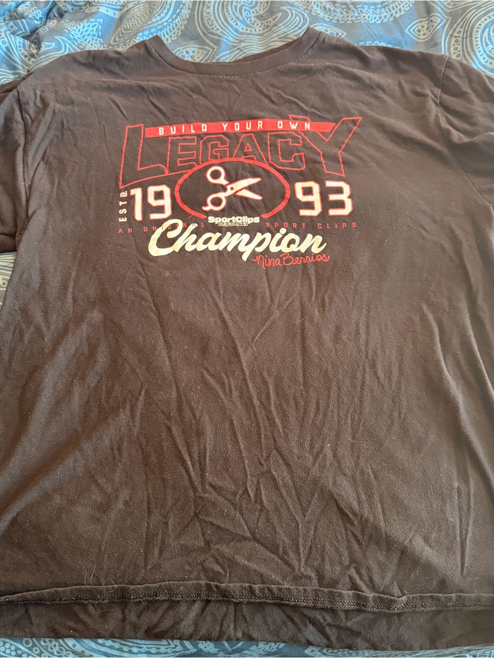 Sport Clips T-shirt lot of 4